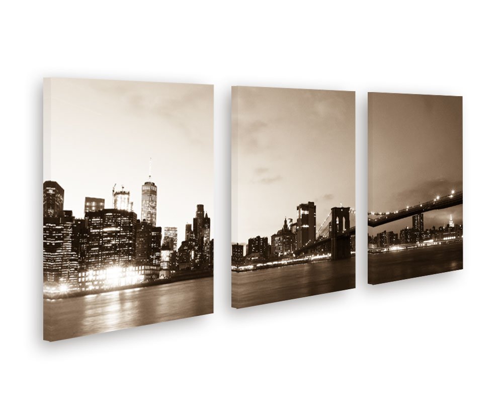 Quadros Decorativos Ponte Manhattan - Decoreiro