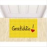 Tapete Gratidão para Portas de Entradas Salas e Quartos. - 1
