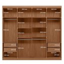 Ver imagem 6 de Guarda Roupa Casal Grande Master New 8 Portas 4 Gavetas Santos Andira