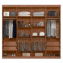 Ver imagem 3 de Guarda Roupa Casal Grande Master New 8 Portas 4 Gavetas Santos Andira