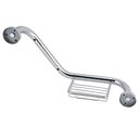 Ver mais imagens de Barra de Apoio Alça Inox Corrimao Acessibilidade Idoso Cadeirante Box Vaso Chuveiro Banheiro