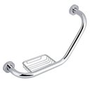 Ver imagem 2 de Barra de Apoio Alça Inox Corrimao Acessibilidade Idoso Cadeirante Box Vaso Chuveiro Banheiro