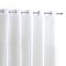 Cortina 3 Metros Voal Linho com Forro Varão 3x2,7m Branco - 1