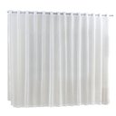 Ver imagem 3 de Cortina 3 Metros Voal Linho com Forro Varão 3x2,7m Branco