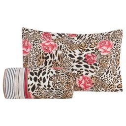 Cobre Leito Solteiro Vivance 02 Peças DF Com Viés - Estampa 05 - 2