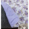 Protetor de Sofá Dupla Face Estampado 2 e 3 Lugares - Floral Lilás - 2