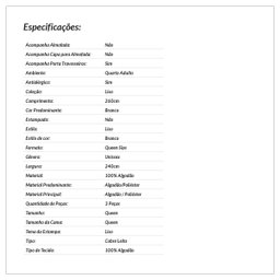 Cobre Leito Branco Queen Size 400 Fios Egípcio 100% Algodão 3 Peças - 6