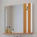 Ver imagem 3 de Kit Pia Gabinete Cuba Espelheira Armário Banheiro Lavabo Branco/nature