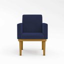 Ver imagem 7 de Ki 02 Poltronas Com Base + Namoradeira Sala azul Marinho