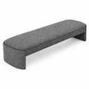 Ver imagem 3 de Recamier Puff Decorativo Fly 110cm Cama Casal Estofados:cinza Escuro