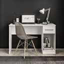 Ver imagem 3 de Escrivaninha com 1 Gaveta e Nicho 120cm Multimóveis CR25356 Branco