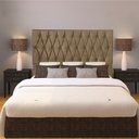 Ver imagem 2 de Cabeceira Queen 1,60m Paris Suede - Pallazio - Bege