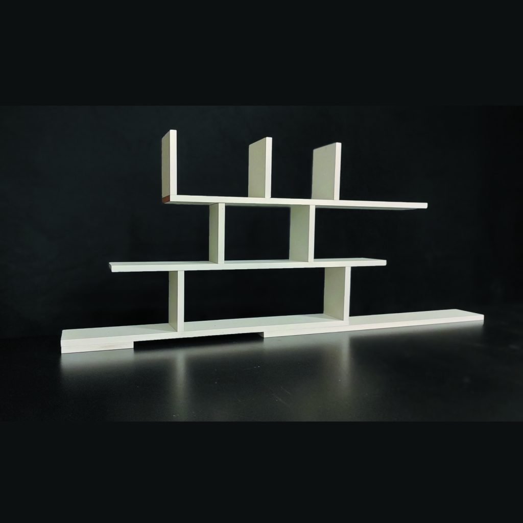 Nicho Prateleira Suspenso Quarto Zeus Solutions Slim Branco - 1