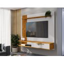 Ver imagem 3 de Painel Jeri para Tv de 65" Naturalle/off-white - Bechara