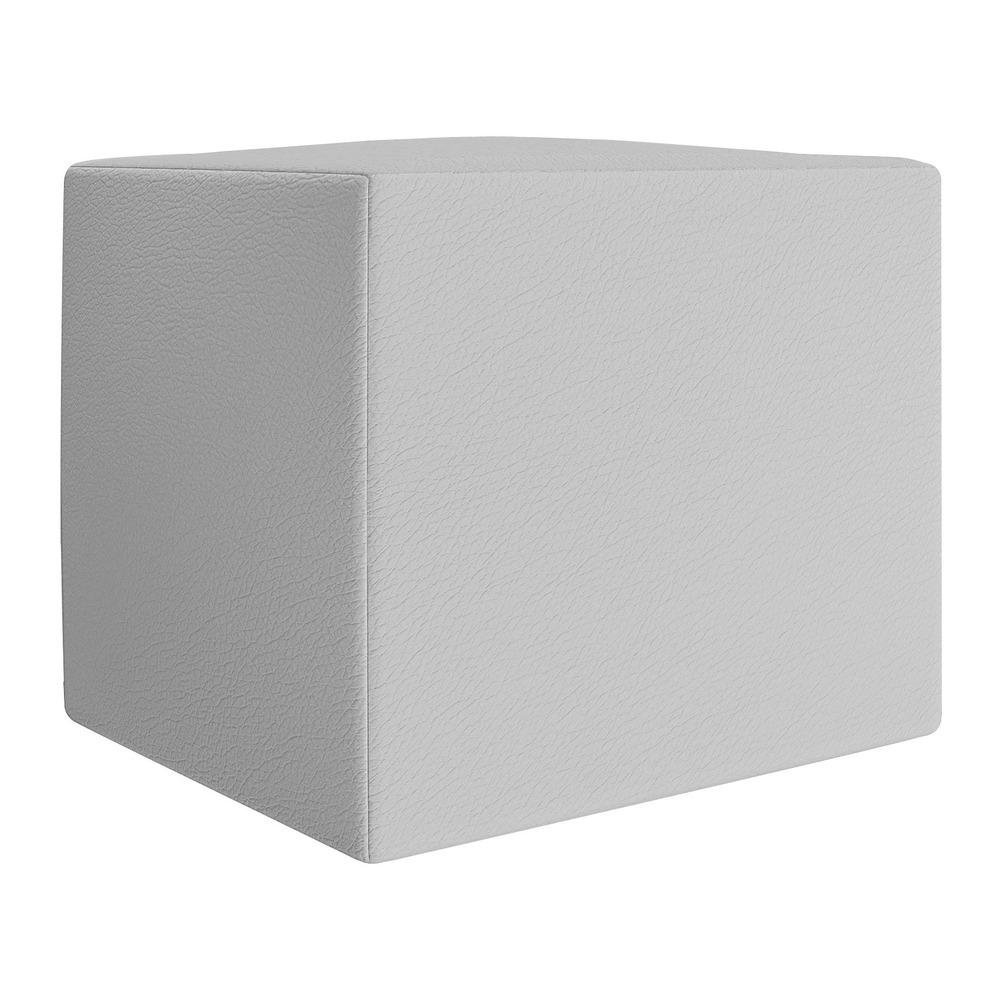 Puff Quadrado 33x41x33cm Multimóveis EX5001 Branco - 5