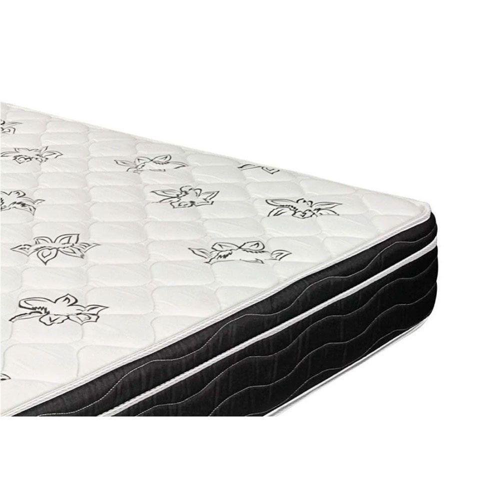Cama Box Baú Colchão Molas Bonnel Ortobom Nanolastic Physical Springbase Courano Black(138x188) - 5