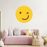 Adesivo de Parede Emoji Piscada - 2