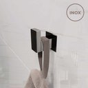 Ver imagem 5 de Porta Toalha Banheiro Inox 304 + Kit Acessórios Banheiro