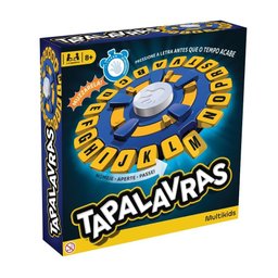 Jogo de Tabuleiro Tapalavras Multikids - Br1969 Br1969 - 4