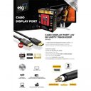 Ver imagem 2 de Cabo Displayport 1.4v 8k Uhdtv 2 Metros Dp1420 Elg