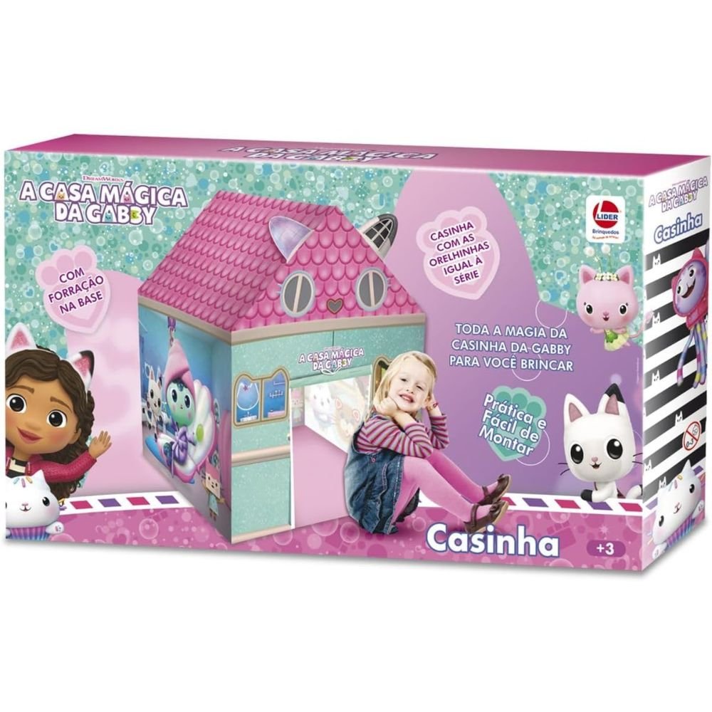 Casinha - a Casa Mágica da Gabby com Orelhinhas 3541 - Lider ...