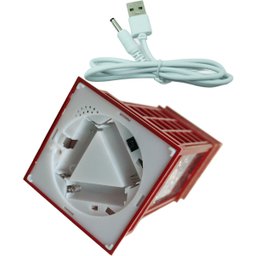 Cabine Telefone Inglês Papai Noel Natal Leds Musical de 26cm - 5