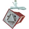 Cabine Telefone Inglês Papai Noel Natal Leds Musical de 26cm - 5