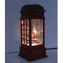 Ver imagem 1 de Cabine Telefone Inglês Papai Noel Natal Leds Musical de 26cm