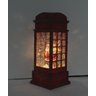 Cabine Telefone Inglês Papai Noel Natal Leds Musical de 26cm - 2