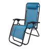 Cadeira Espreguiçadeira Pel-001Z Gravidade Zero Metal Azul - 3