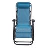 Cadeira Espreguiçadeira Pel-001Z Gravidade Zero Metal Azul - 2