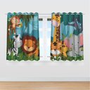 Ver imagem 2 de Cortina Safari Baby Infantil 2,60x1,50 Mod 01