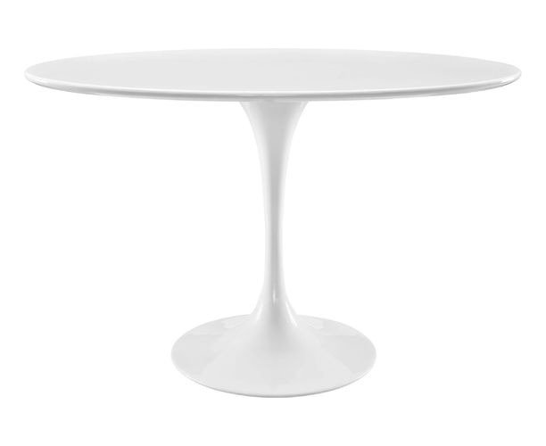 Mesa de Jantar Tulipa Saarinen Redonda 150cm Madeira - 3