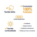 Ver imagem 6 de Cortina Linho de Gaze Off White 580x230cm para Varão Fastlar Cortina para Varão