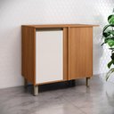 Ver imagem 4 de Balcão Canto Reto 01 Porta com Tampo Venaly C588 Fendi Ii - Henn