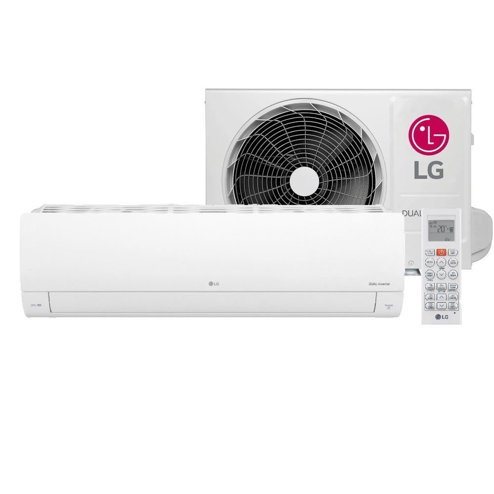 Ar Condicionado Lg Dual Inverter Voice +ia 18000 Btus 220v Quente e Frio S3-w18kl31a