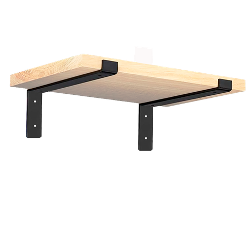 2pçs Mão Francesa Suporta 70kg o Par Prateleira 30cm Suporte