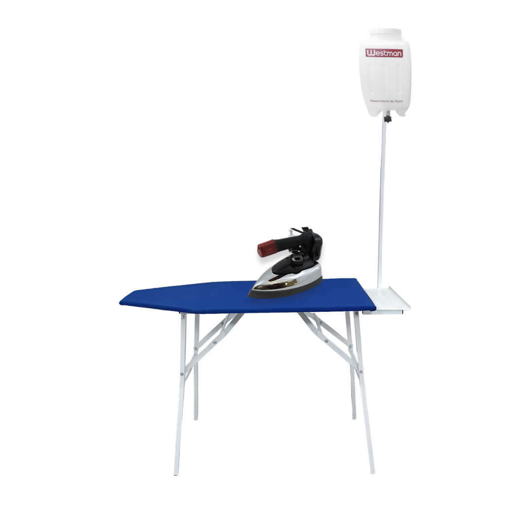 Kit Mesa de Passar Simples com Ferro West-94A Westman Mesa+Ferro