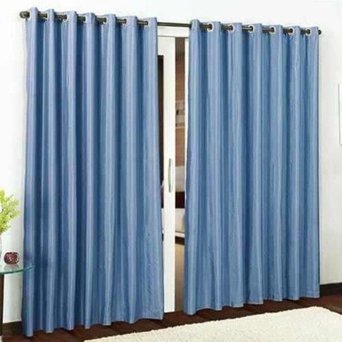 Cortina Rustica para Janela 200 X 180 Azul Marinho | Admirare - Azul