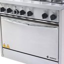 Ver imagem 4 de Fogão Industrial Venâncio Don Bidone 6 Bocas com Forno Gás Glp Fdb6f