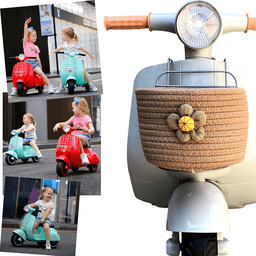 Moto Scooter Eletrica Bandeirante Lambreta Vespa 6v Menta - 4