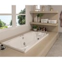 Ver imagem 2 de Banheira Aquecedor 3 Jatos Mysia P2 183x93cm Branca