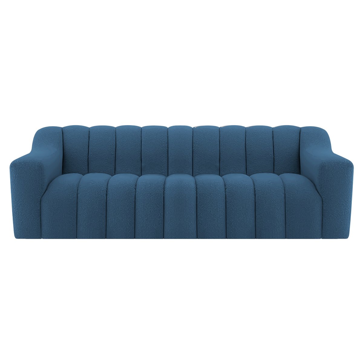 Sofá 2 Lugares Luxo Recepção Escritorio Sala Elegance 180cm Linho - 7