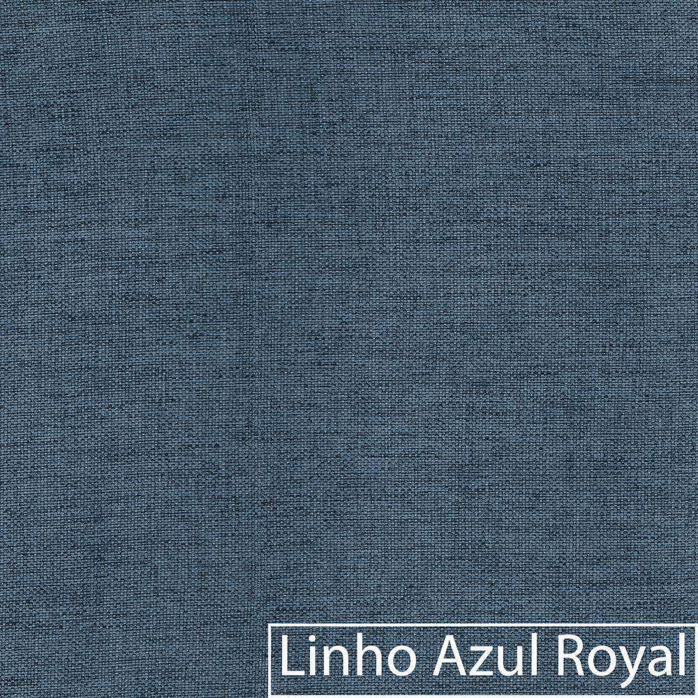 Sofá 2 Lugares Luxo Recepção Escritorio Sala Elegance 180cm Linho - 5