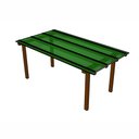 Ver imagem 1 de Kit Policarbonato Verde 6mm 2,00m x 6,00m - Perfis Naturais