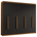 Ver imagem 3 de Guarda-roupa Casal 8 Portas Batentes Venus Madesa