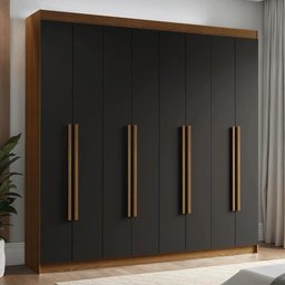 Guarda-Roupa Casal 8 Portas Batentes Venus Madesa - 2