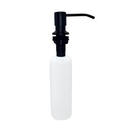 Dispenser de Detergente Embutido Flux Preto 500ml - 1