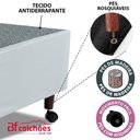 Ver mais imagens de Cama Box Colchão King Molas Ensacadas Pillow BF Colchões