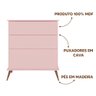 Cômoda Pequena Rose Flush Shop Jm Baby - 3